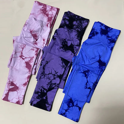 Tie Dye Seamless Leggings