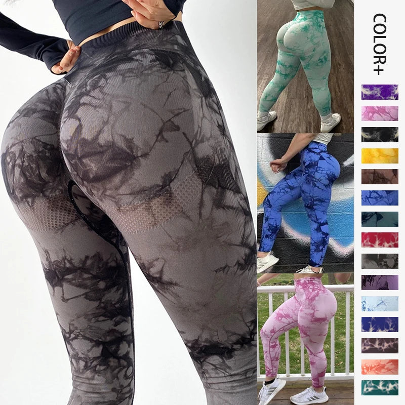 High Waist Tie Dye Leggings