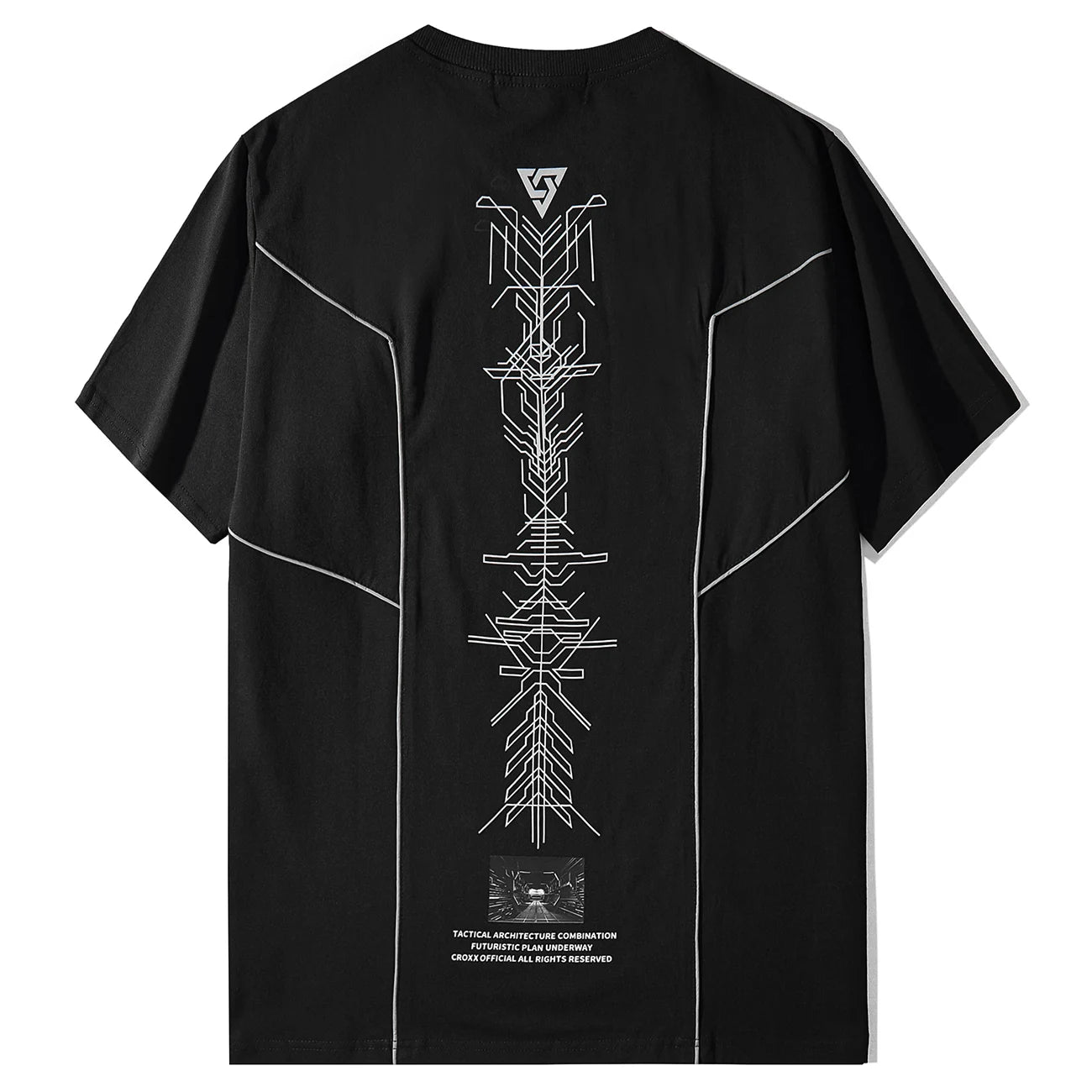 Techwear Print Cotton Harajuku T-shirt