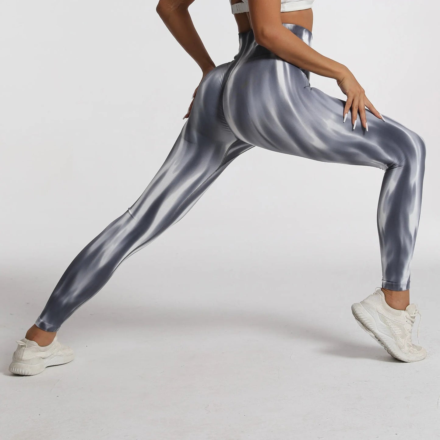 Tie Dye Gym Scrunch Leggings