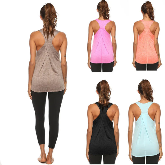 Sleeveless Yoga Sports Top