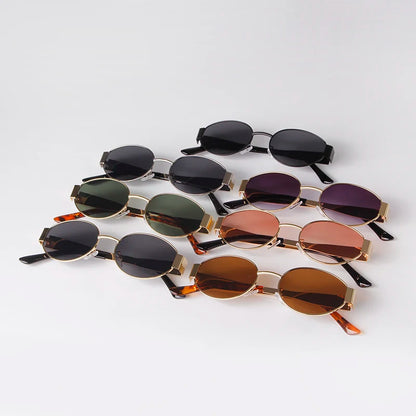 Luxury Oval Sunglasses for Women UV400