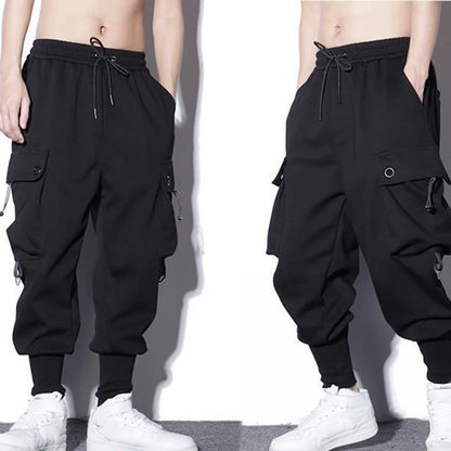 Loose Harem Cargo Sweatpants