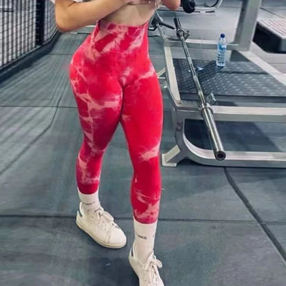 Tie Dye Seamless Leggings