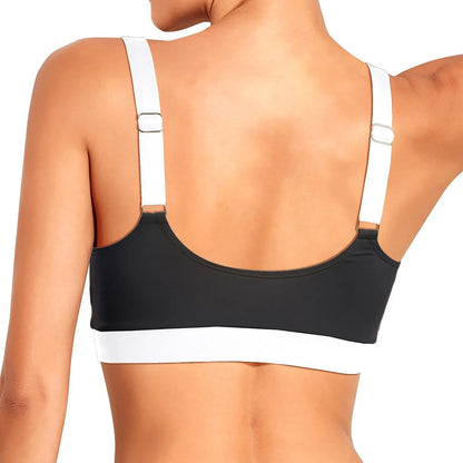 One Piece Crop Top Yoga Bra