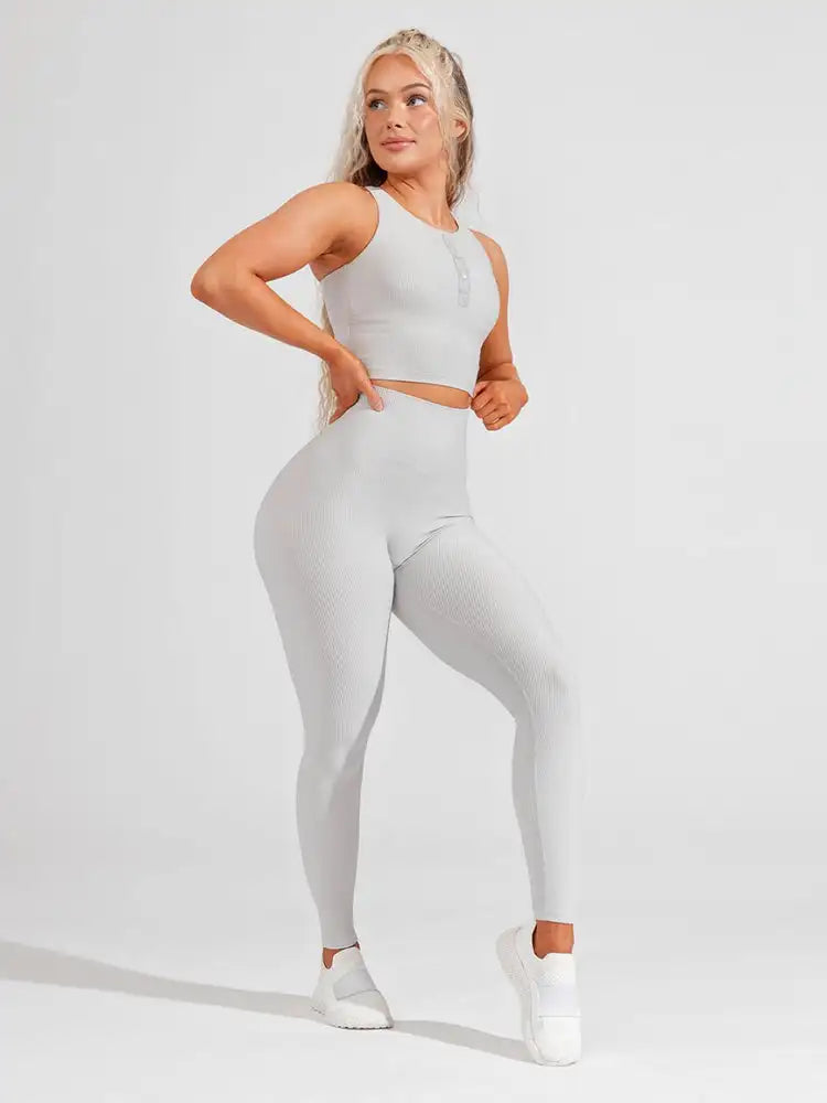 Buffbunny Ribbed Leggings Yoga Pants