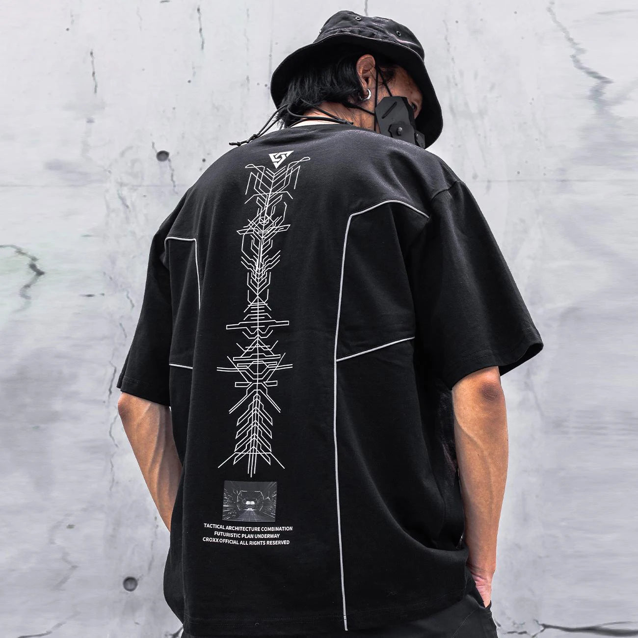 Techwear Print Cotton Harajuku T-shirt