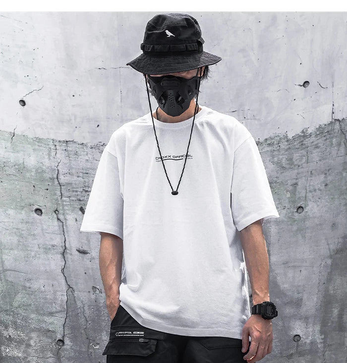 Techwear Print Cotton Harajuku T-shirt