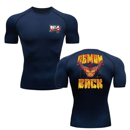 Baki Men's Compression Gym Shirt