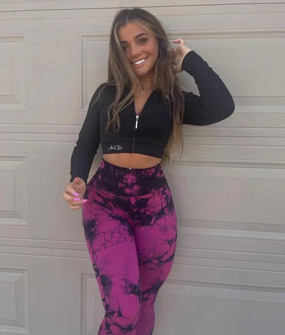 High Waist Tie Dye Leggings