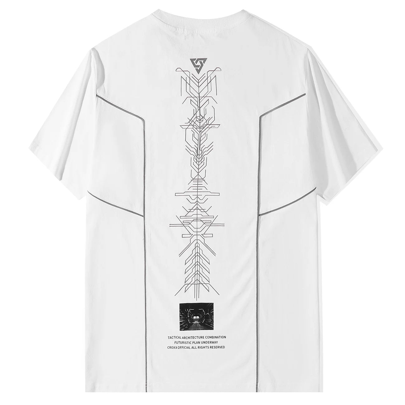 Techwear Print Cotton Harajuku T-shirt