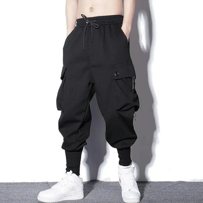 Loose Harem Cargo Sweatpants