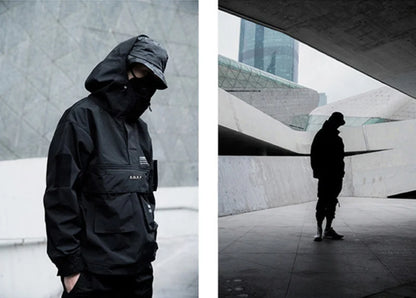 Harajuku Streetwear Hooded Jacket