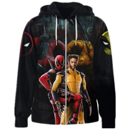 Deadpool and Wolverine Hoodie