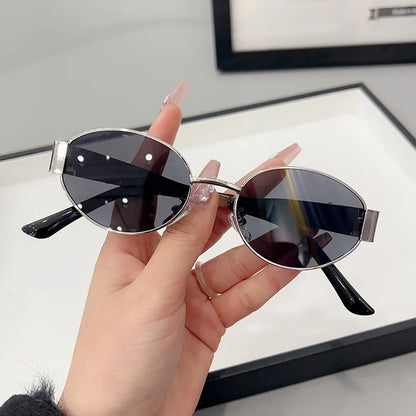 Luxury Oval Sunglasses for Women UV400