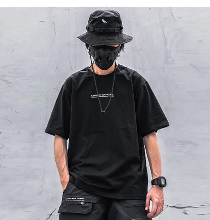 Techwear Print Cotton Harajuku T-shirt