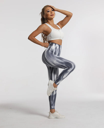 Tie Dye Gym Scrunch Leggings