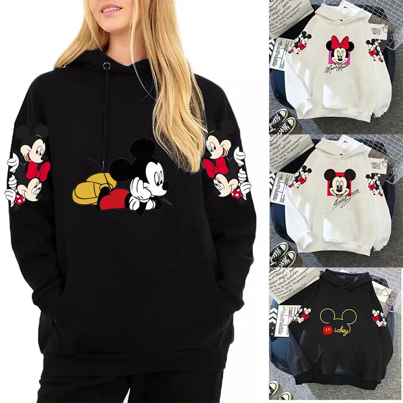 Mickey and Minnie Mouse Long sleeve Hoodies