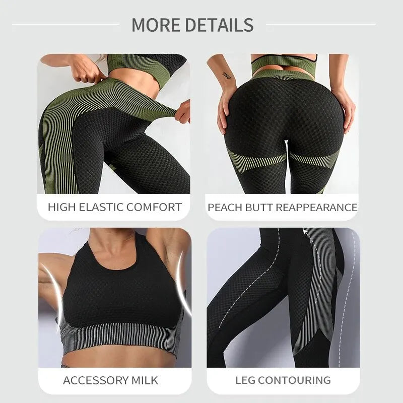 Seamless Workout Outfits 2/3 PCS