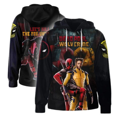 Deadpool and Wolverine Hoodie