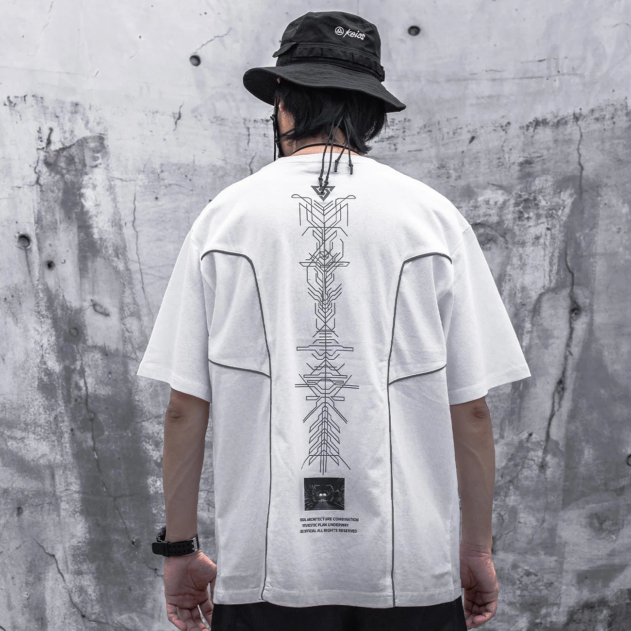 Techwear Print Cotton Harajuku T-shirt