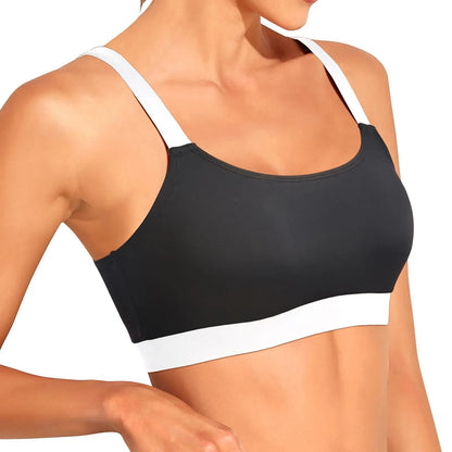 One Piece Crop Top Yoga Bra