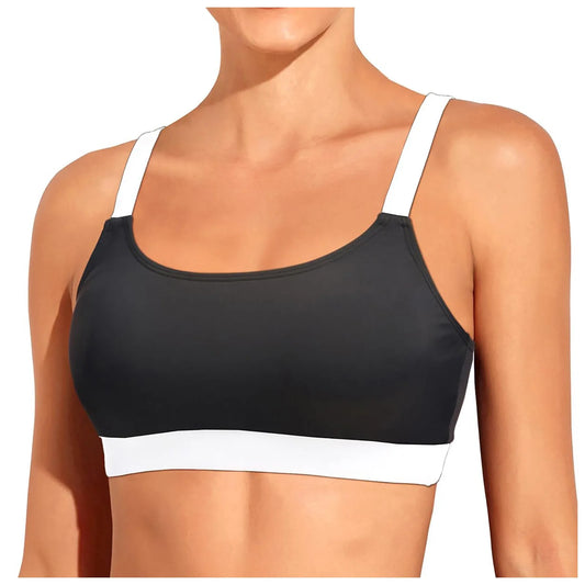 One Piece Crop Top Yoga Bra