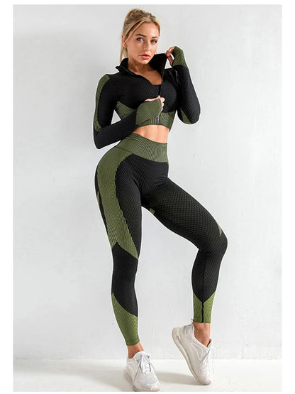 Seamless Workout Outfits 2/3 PCS